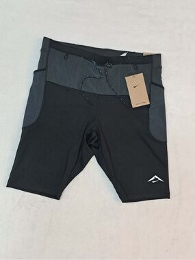 Nike Lava Loops Men's Dri-FIT ADV 1/2-Length Running Tights - Men's size MEDIUM